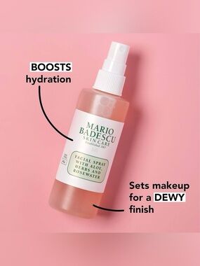 MARIO BADESCU • 2 oz • aloe herbs rosewater facial / setting spray new in box